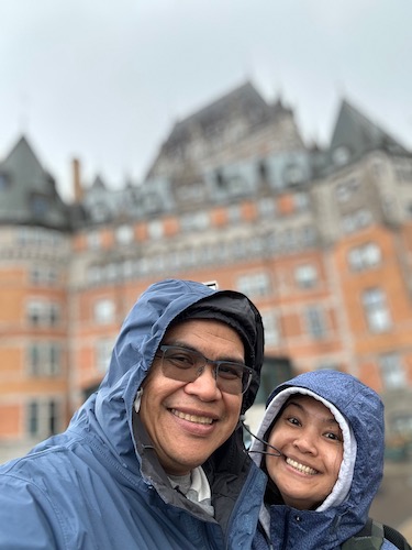 Alaine and Rye in Quebec